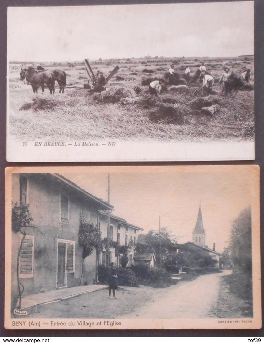 Tres Joli Lot De 20 Cpa Diverses, Villages , France , Tres Belles Animations - A Voir (31) - 5 - 99 Cartes