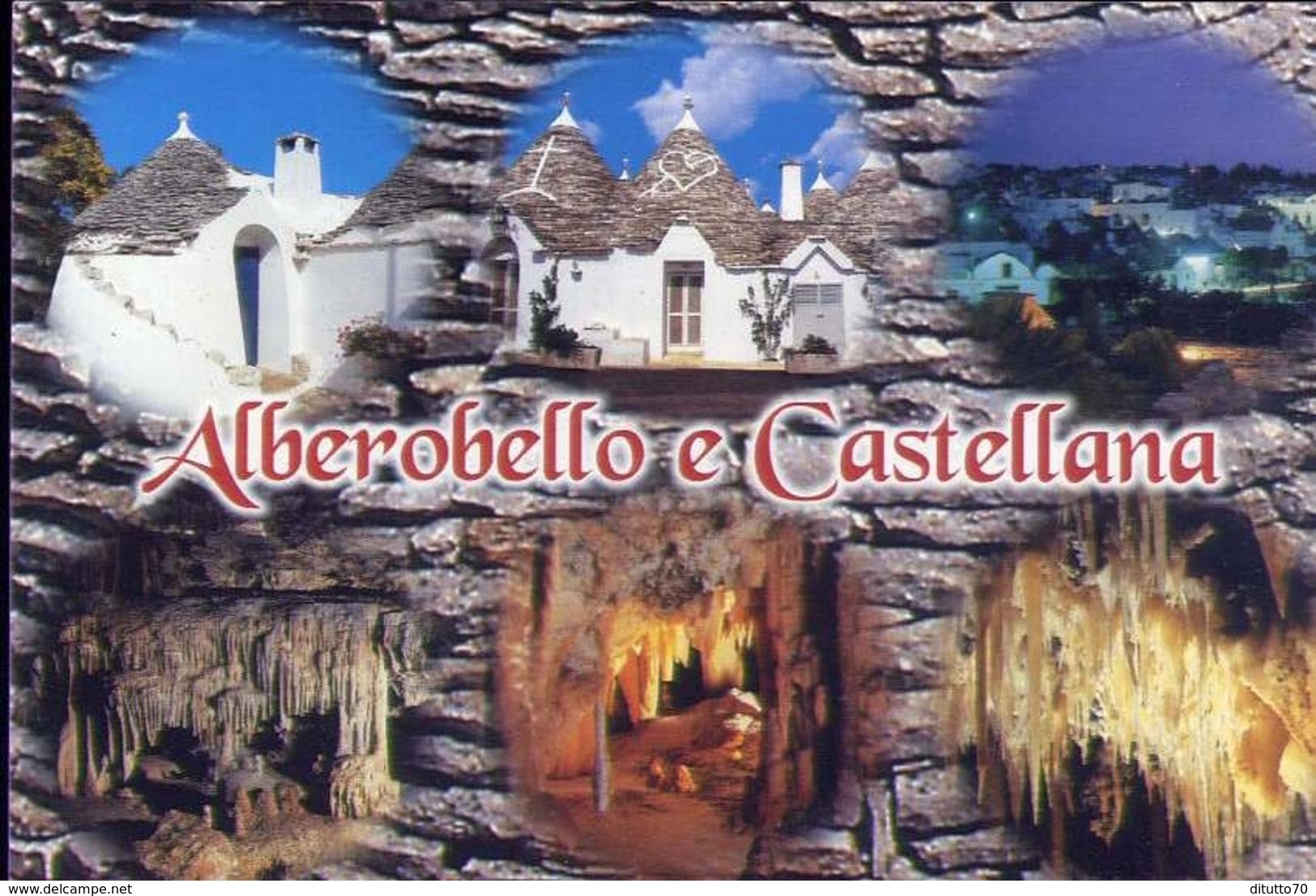 Alberobello - Castellana - Formato Grande Viaggiata – E 9 - Bari