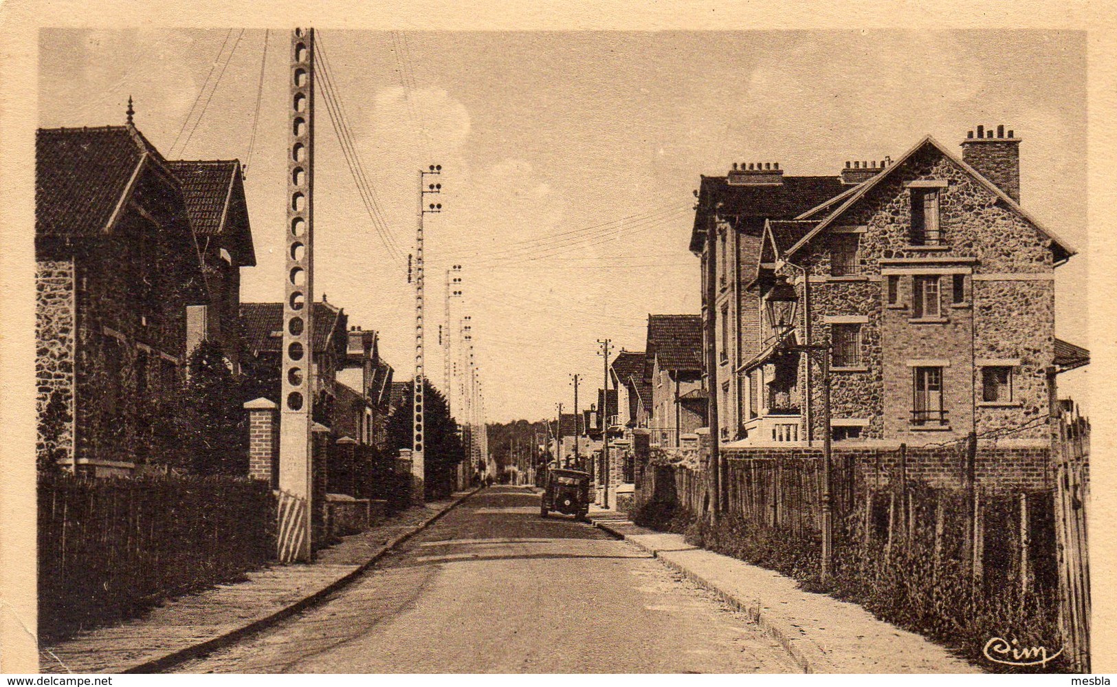 CPA -   LE  CHESNAY  '78)    Rue Molière - Le Chesnay