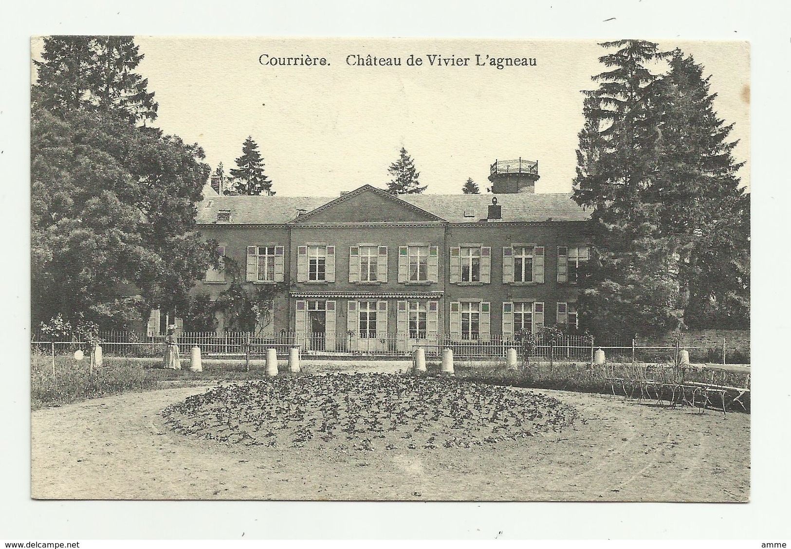 Courrière   *  Château De Vivier L'agneau - Assesse