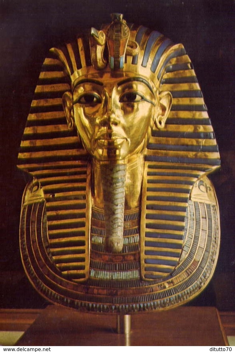 The Golden Mask Of Tut Ankh Amoun - Formato Grande Viaggiata – E 9 - Musées