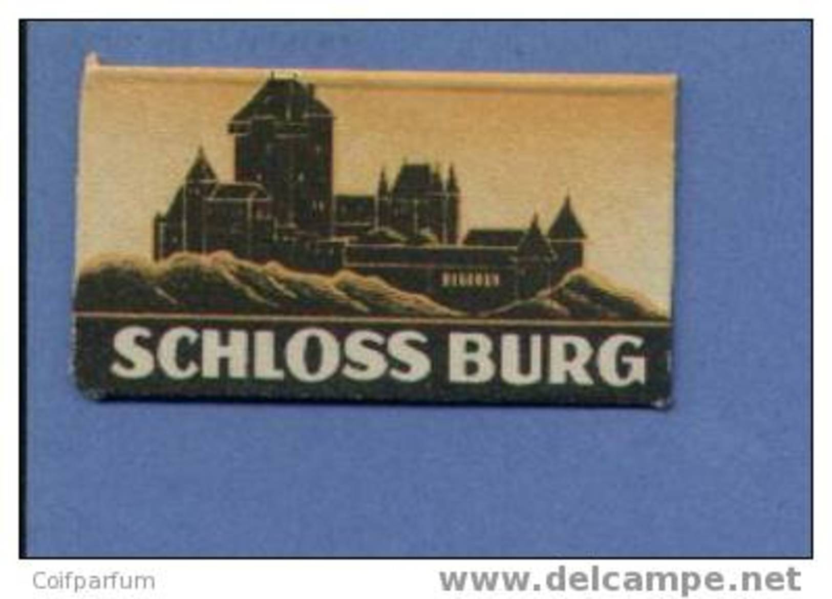 Une Lame De Rasoir  SCHLOSS BURG   (L94) - Scheermesjes