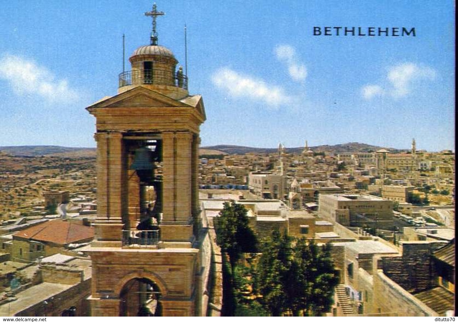 Bethlehem - Partial View - Formato Grande Non Viaggiata – E 9 - Israele