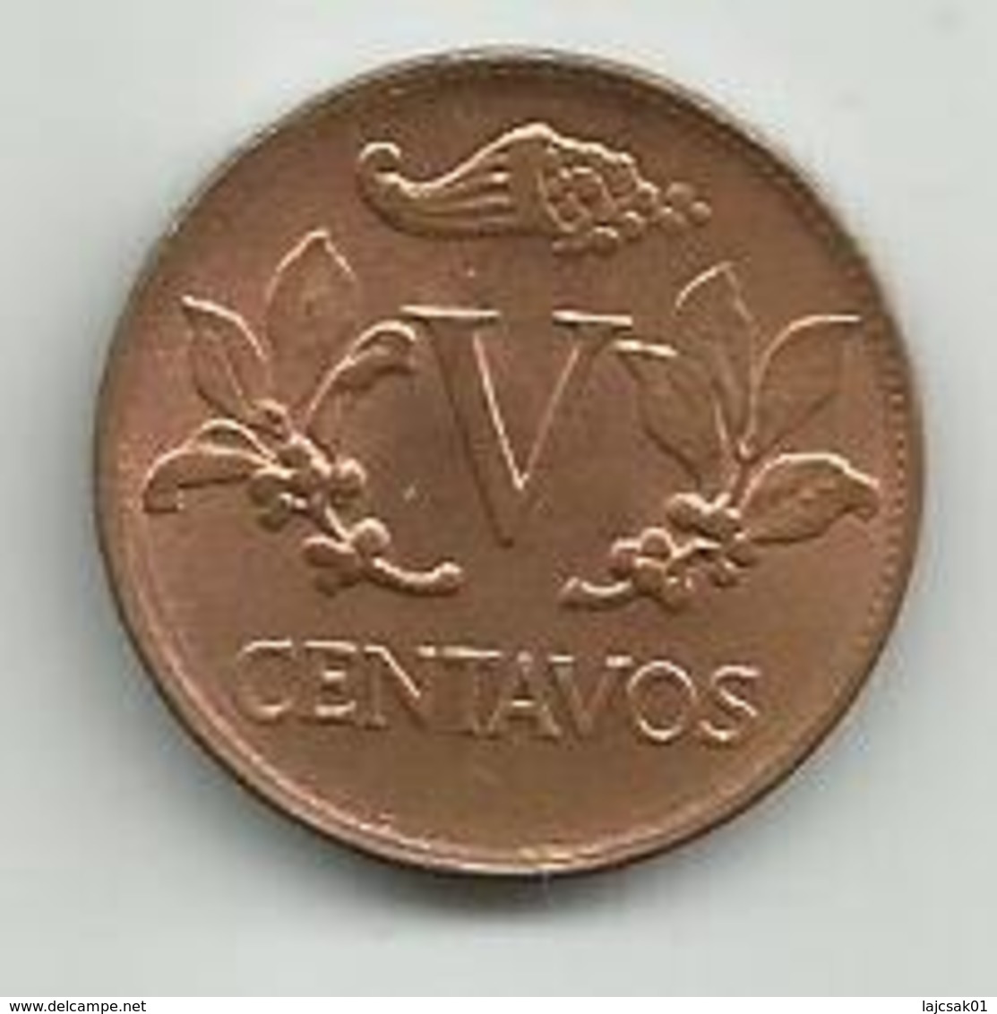 Colombia 5 Centavos 1973. KM#206a - Colombie