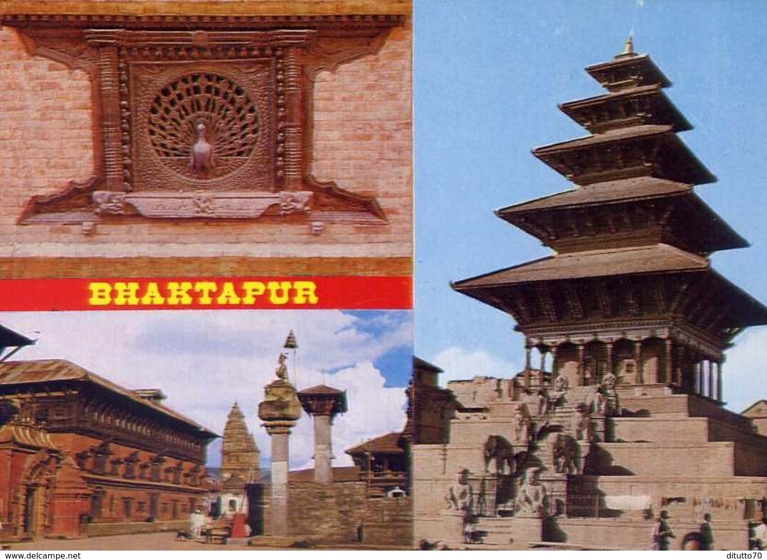 Bhaktapur - Formato Grande Non Viaggiata – E 9 - Nepal
