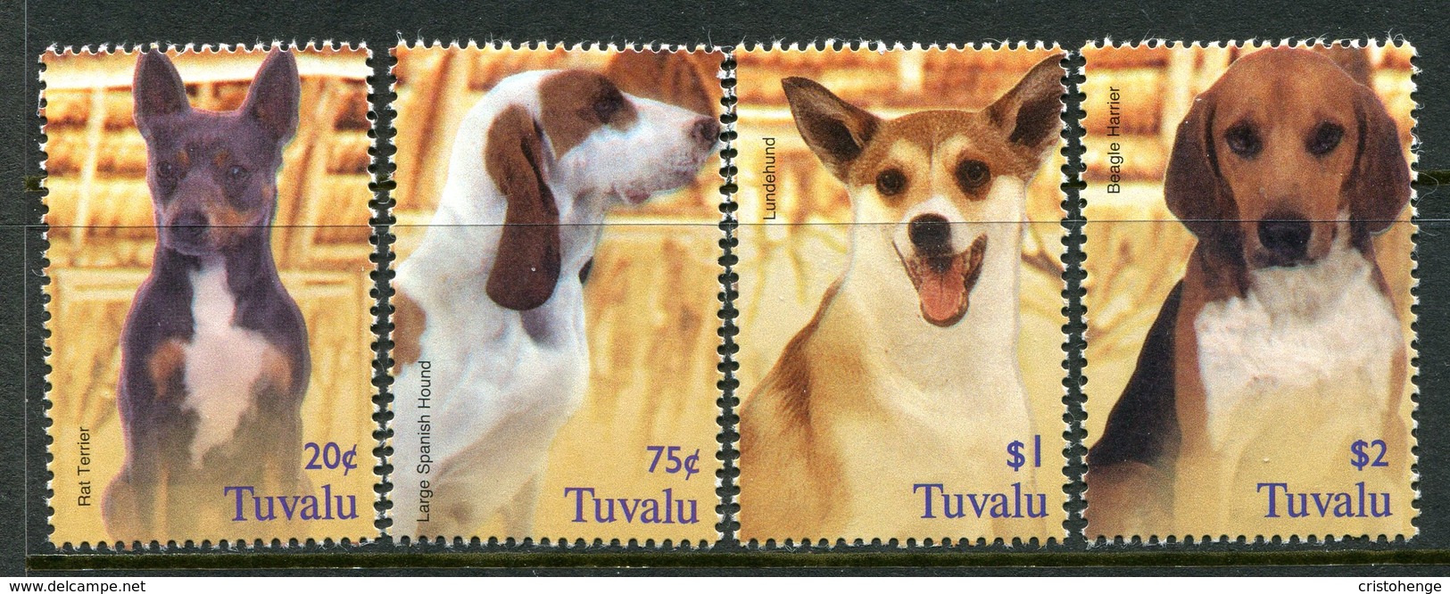 Tuvalu 2005 Dogs Set MNH (SG 1152-1155) - Tuvalu