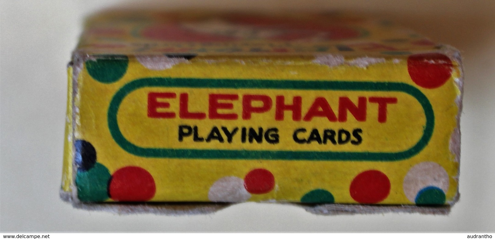 Mini Jeu De 54 Cartes Vintage Elephant Playing Cards Shangaï - 54 Cartes
