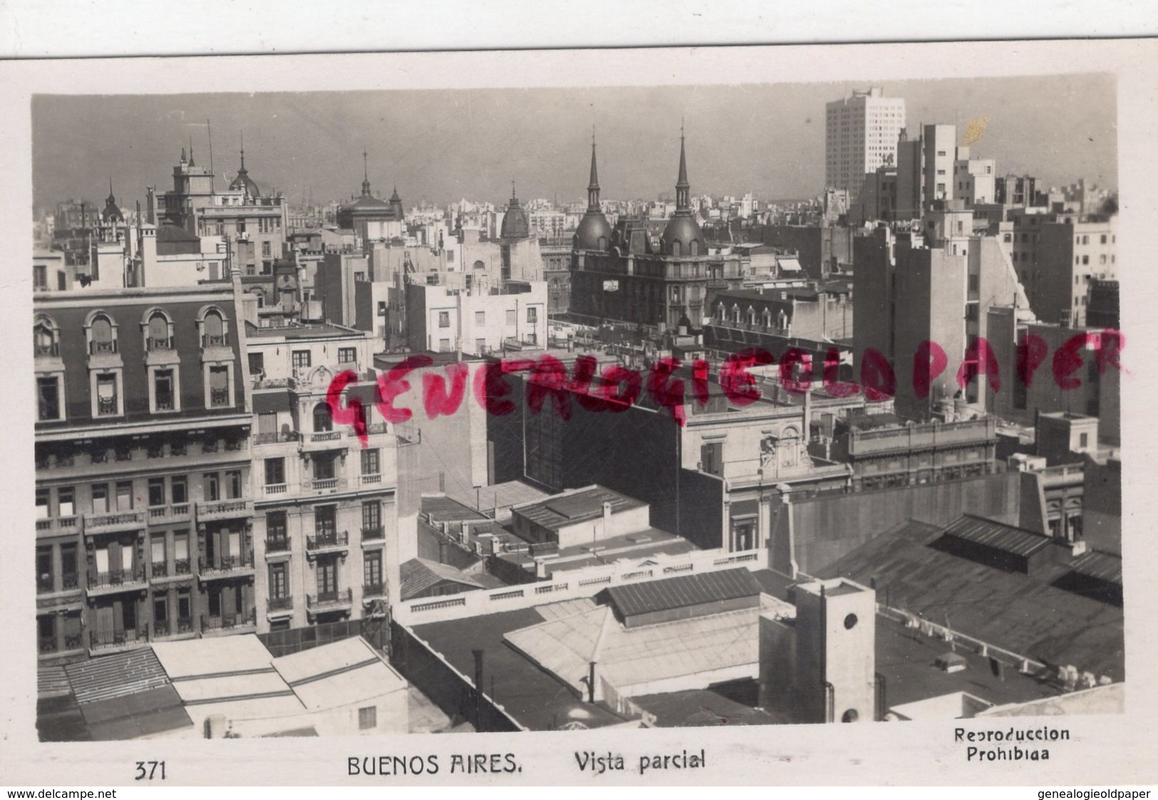 ARGENTINE- BUENOS AIRES- VISTA PARCIAL  - CARTE PHOTO AMERIQUE - Argentine