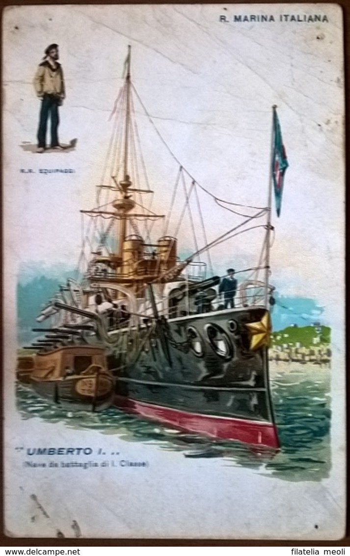 NAVE UMBERTO I - Guerra