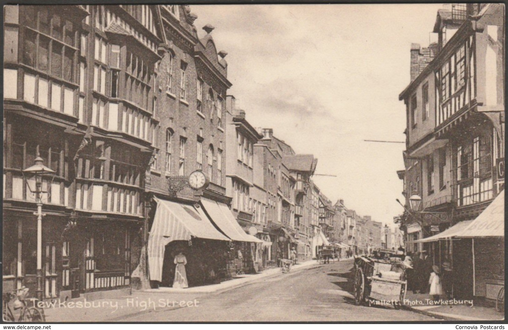 High Street, Tewkesbury, Gloucestershire, C.1910 - Mallett's Postcard - Otros & Sin Clasificación