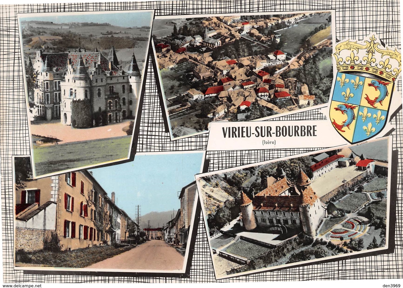 Virieu-sur-Bourbre - Vues Multiples - Château - Blason - Virieu