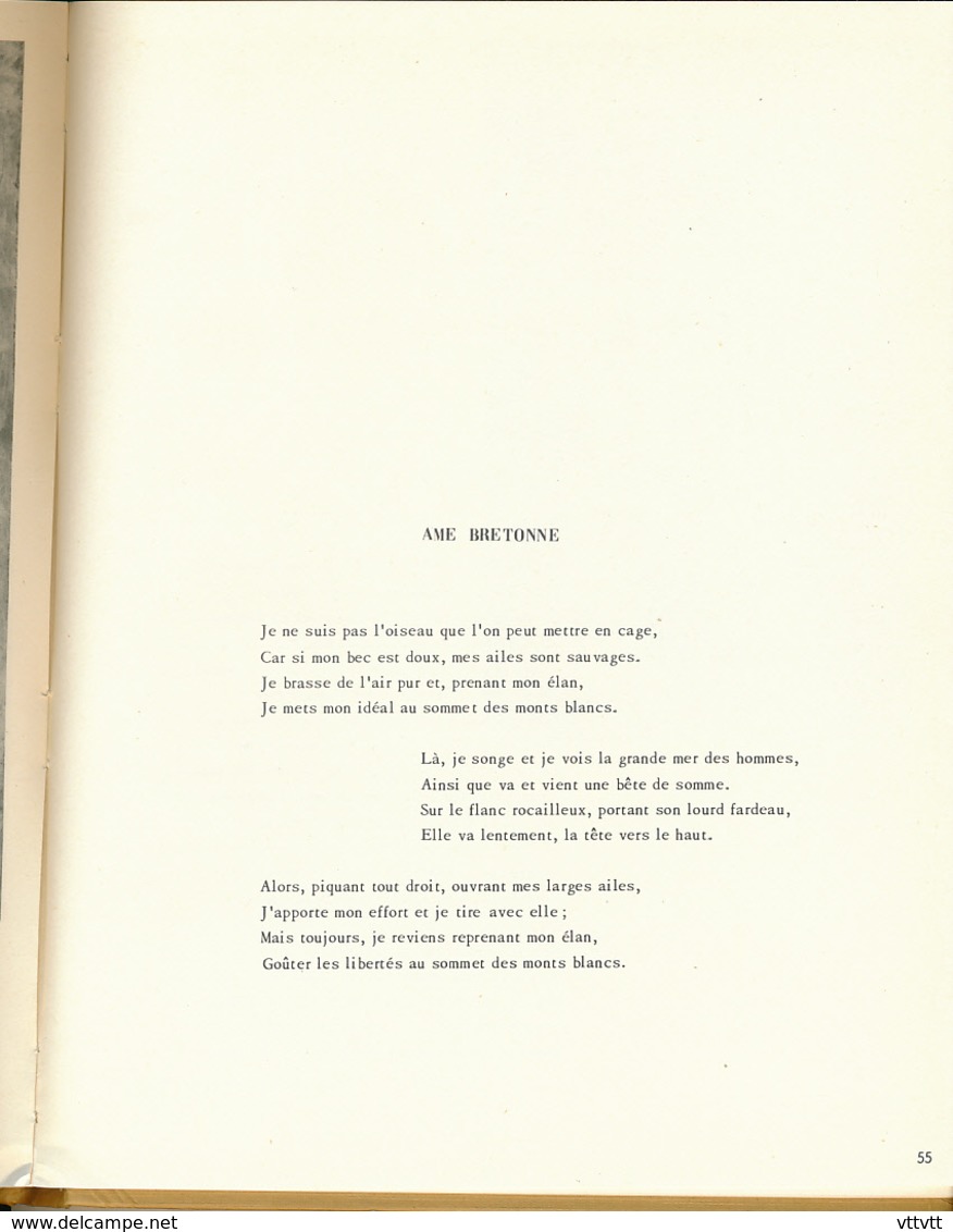 1984 : La Vie et l'oeuvre de PAULETTE DE LA MER, Dédicacé, Editions Dany Thibaud, 70 pages (22 cm sur 28) Très bon état