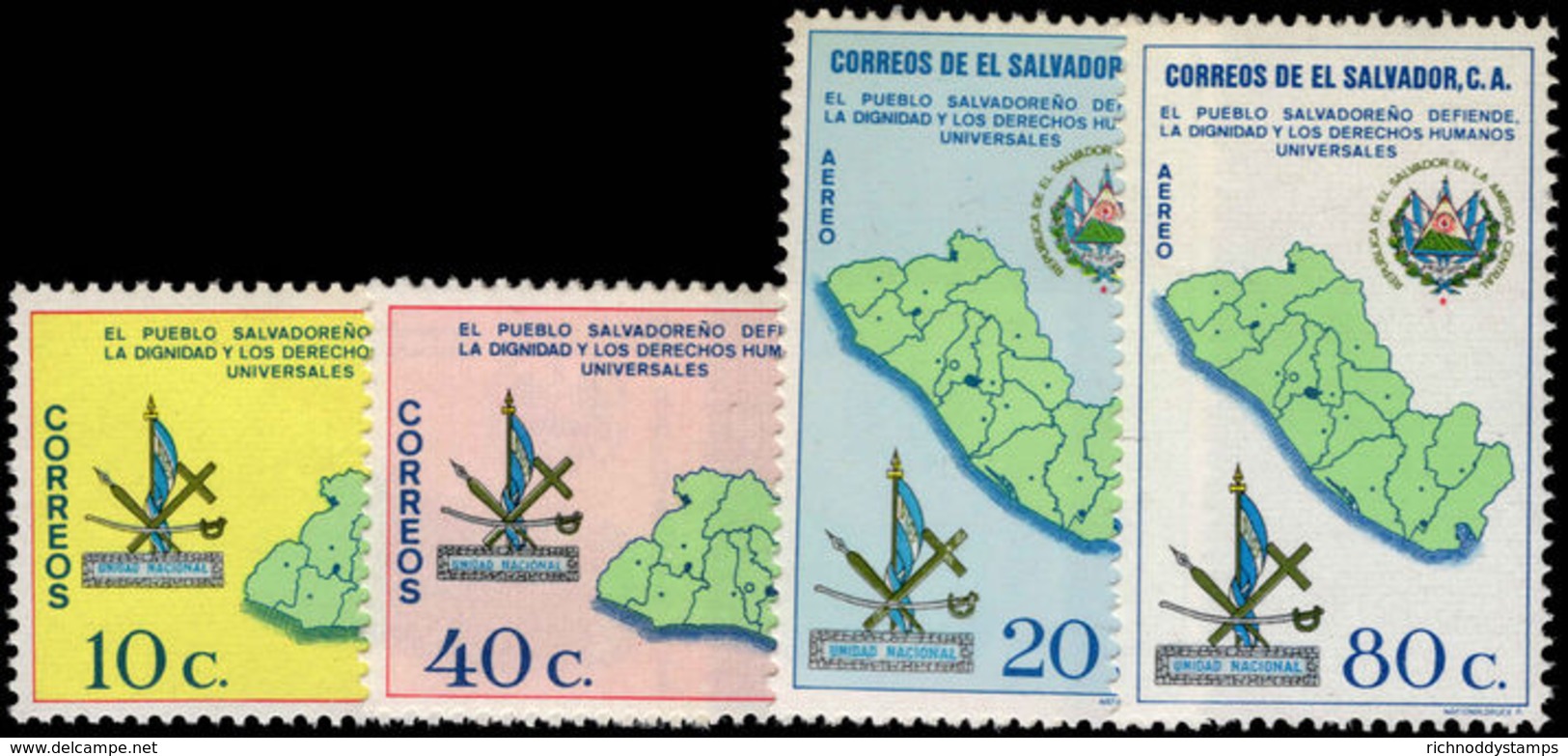 El Salvador 1970 Human Rights Unmounted Mint. - El Salvador