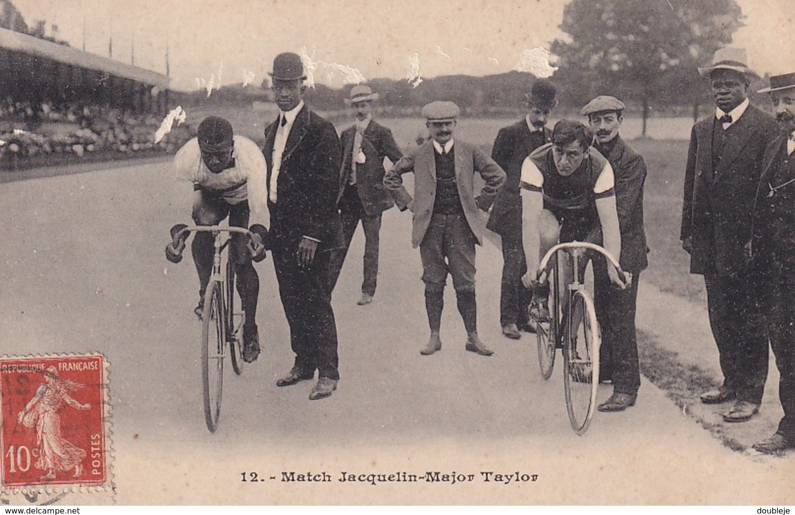 CYCLISME  Match Jacquelin - Major Taylor - Cyclisme