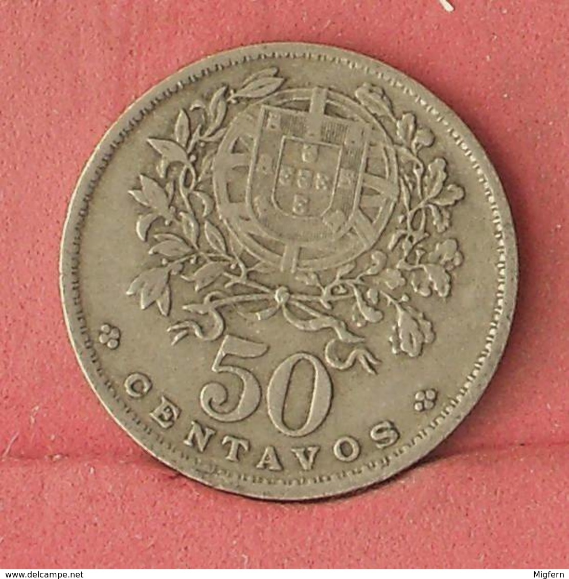 PORTUGAL 50 CENTAVOS 1960 -    KM# 577 - (Nº10906) - Portugal