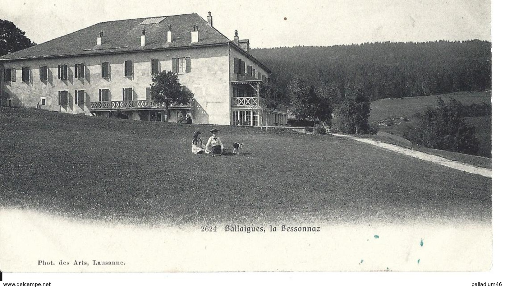 VAUD BALLAIGUES La Bessonnaz - Photographie Des Arts, Lausanne	2624 - Circulé Le 08.10.1904 - Ballaigues