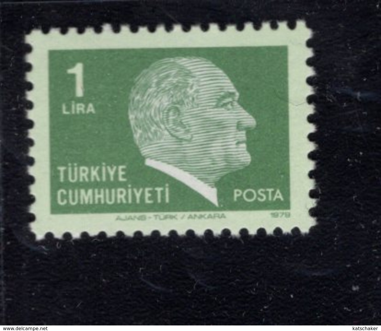 690261799 TURKEY 1979 1981  POSTFRIS MINT NEVER HINGED POSTFRISCH EINWANDFREI SCOTT 2128 KEMAL ATATURK - Neufs