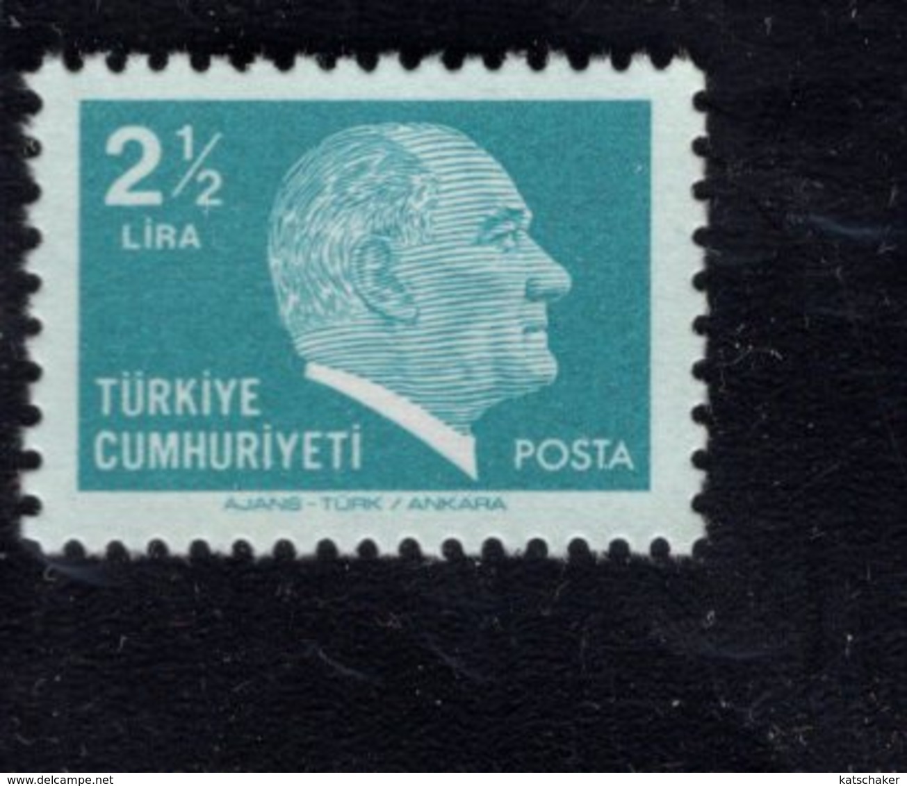 690262483 TURKEY 1979 1981  POSTFRIS MINT NEVER HINGED POSTFRISCH EINWANDFREI SCOTT 2130 KEMAL ATATURK - Neufs