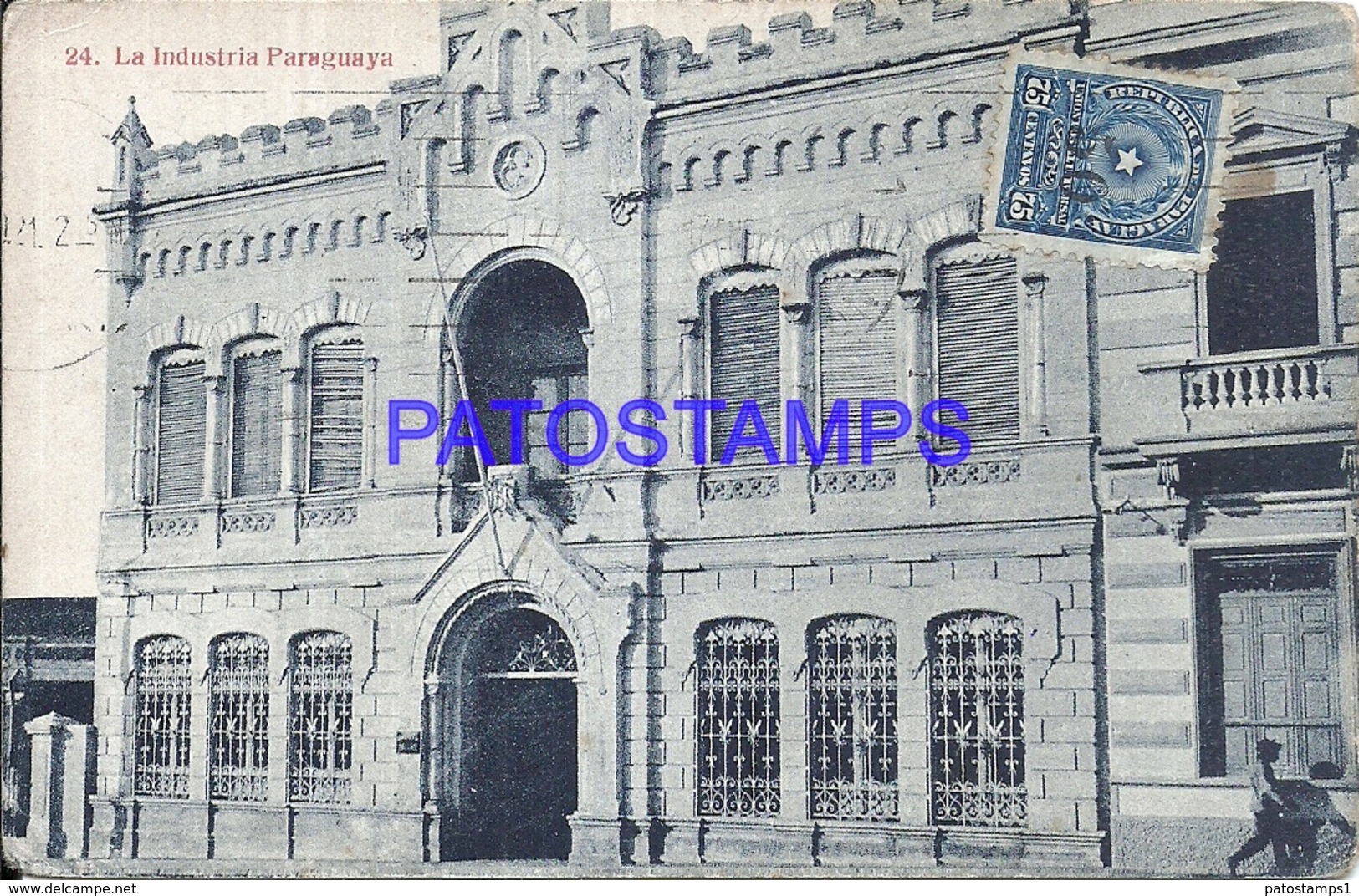 105654 PARAGUAY LA INDUSTRIA BUILDING POSTAL POSTCARD - Paraguay