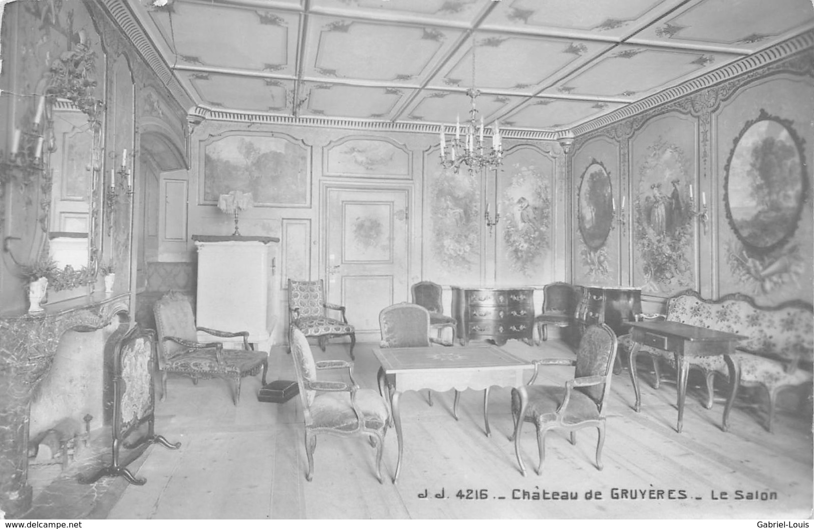 Château De Gruyères Le Salon - Gruyères