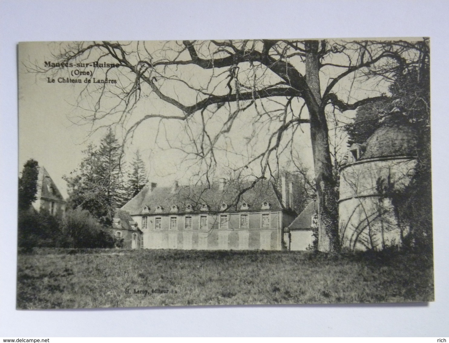 CPA (61) Orne - MAUVES SUR HUISNE - Le Château De Landres - Andere & Zonder Classificatie