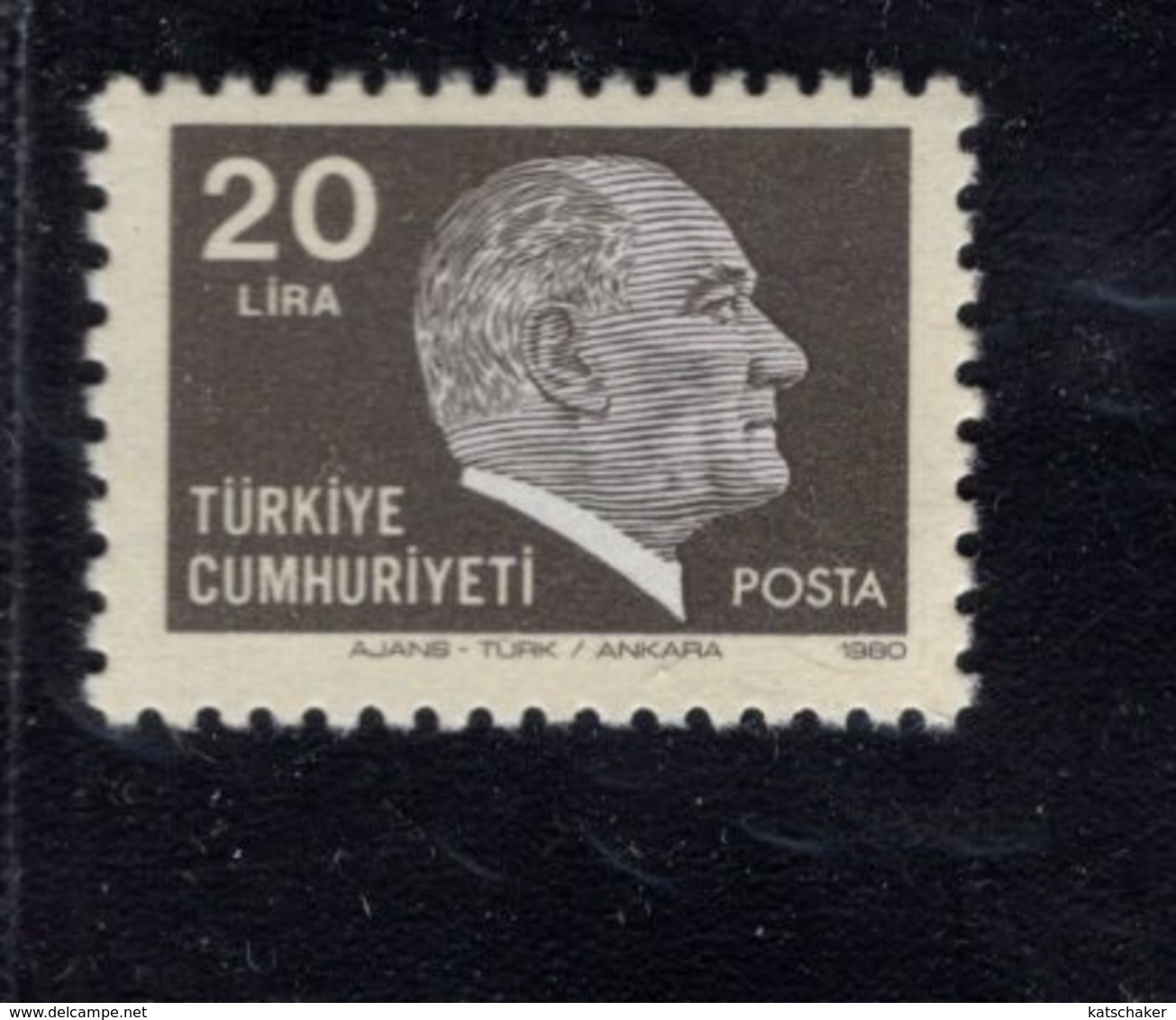 690264577 TURKEY 1979 1981  POSTFRIS MINT NEVER HINGED POSTFRISCH EINWANDFREI SCOTT 2136 KEMAL ATATURK - Neufs