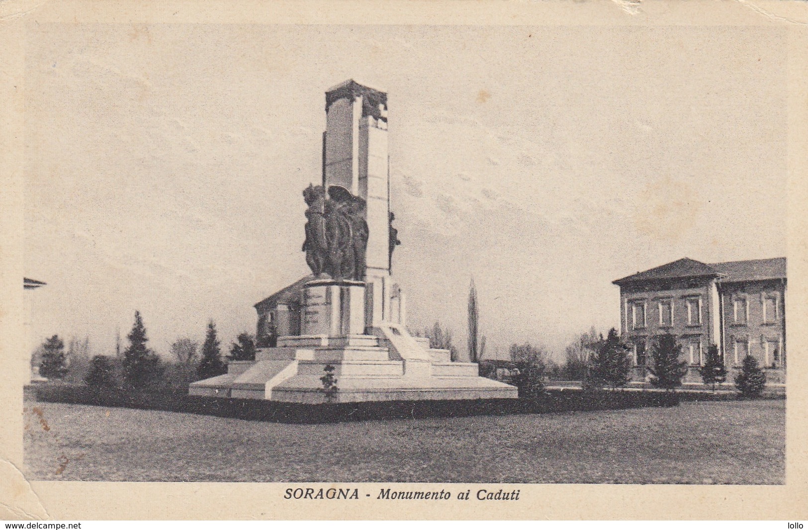 Emilia Romagna Parma Soragna Il Monumento Ai Caduti - Altri & Non Classificati