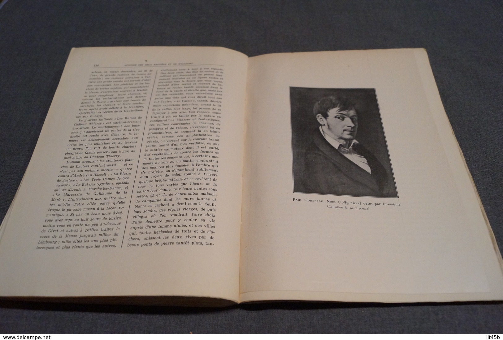 Histoire des deux Hastières et Waulsort,Namur 1927,Conte Xavier Carton de Wiart,199 pages,26 cm. sur 19 Cm.