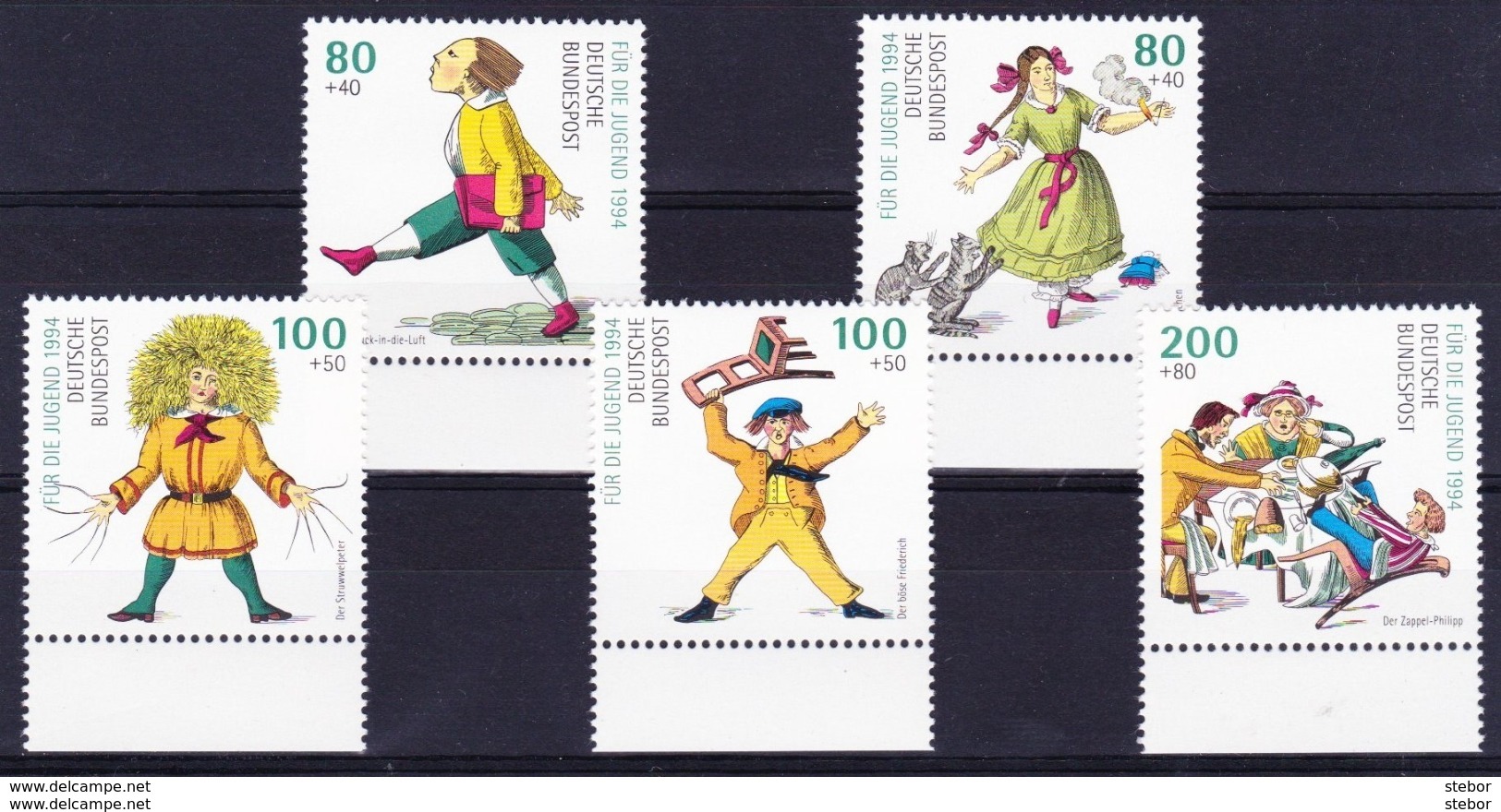 Duitsland West 1994 Nr 1555/59 ** , Zeer Mooi Lot Krt 3206     KOOPJE !!! - Neufs