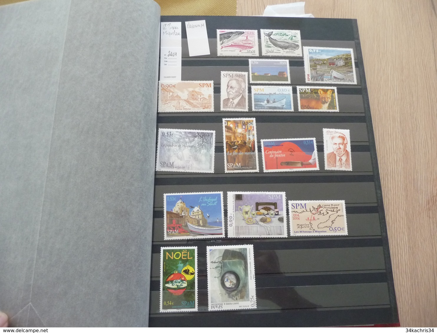 Lot TP Saint Pierre Et Miquelon En €uro Faciale + 10€ - Unused Stamps