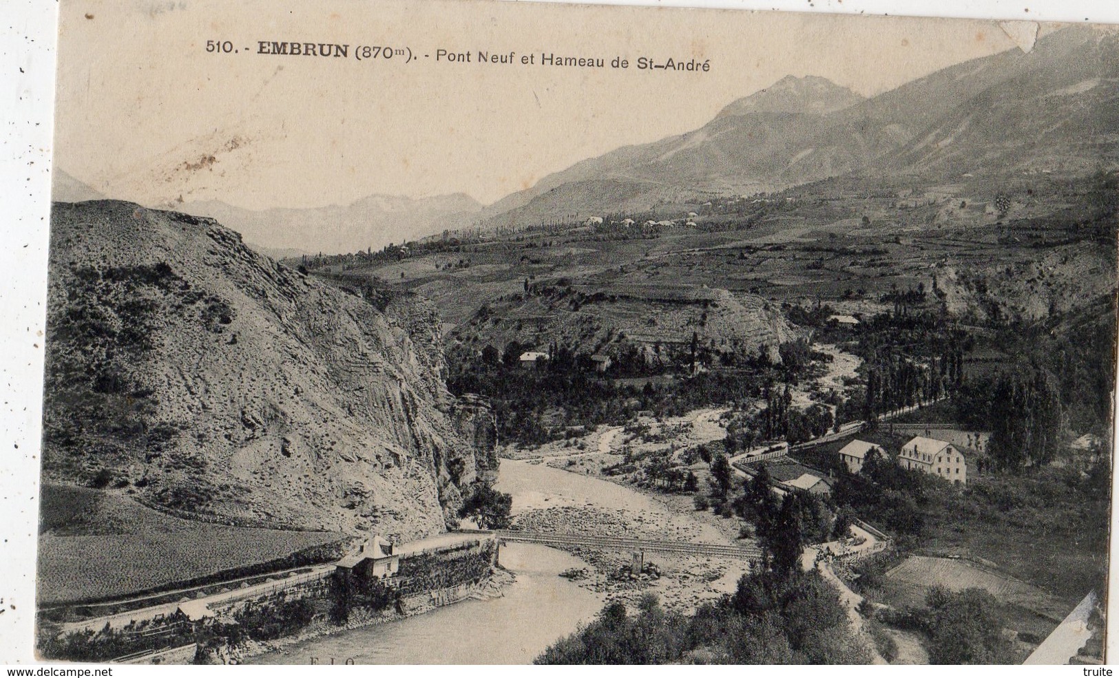 EMBRUN PONT NEUF ET HAMEAU DE SAINT-ANDRE - Embrun