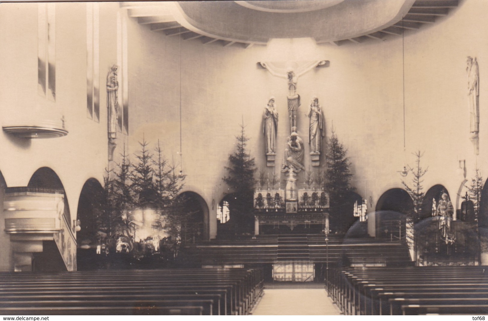 Foto Karte Stockach 1934 Kirche - Stockach