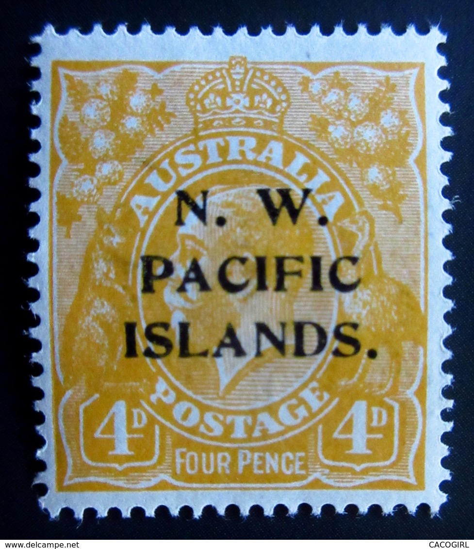 N.W. PACIFIC ISLANDS / New Guinea  .  Georges V + Kangourou . 9 Valeurs Neufs Trace Charnières TBE  . 9 Scans - Papouasie-Nouvelle-Guinée