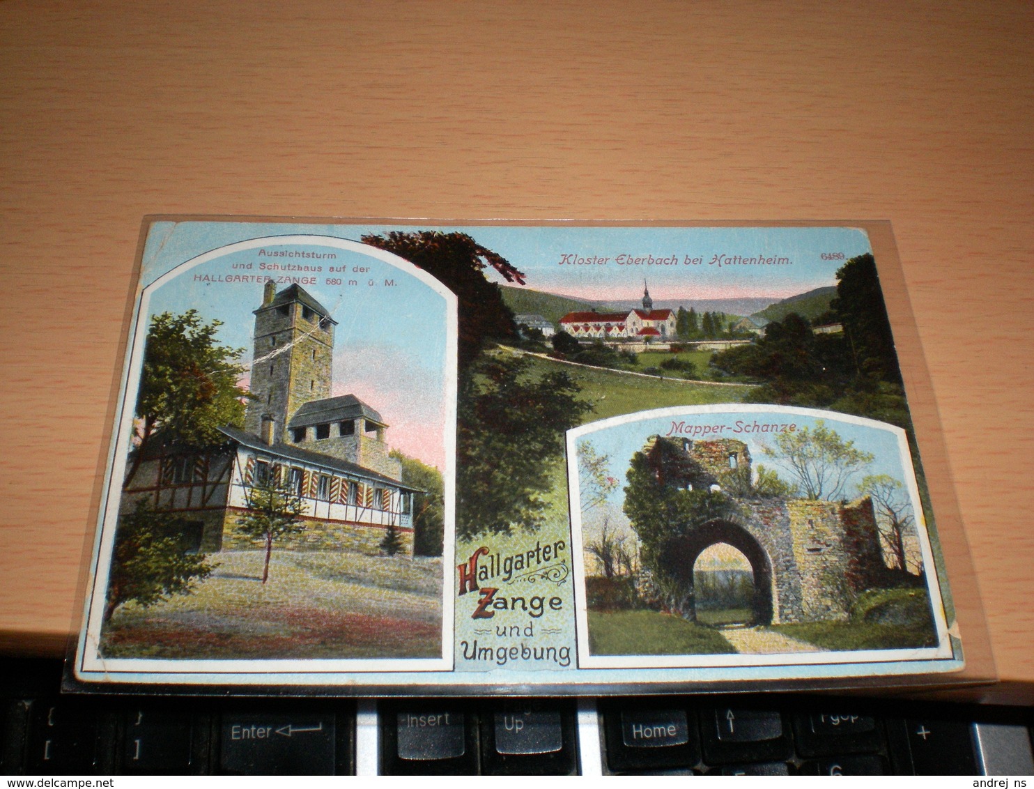 Hattenheim Rheingau Kloster Eberbach Hallgarter Zange Eltville Am Rhein 1917 - Eltville