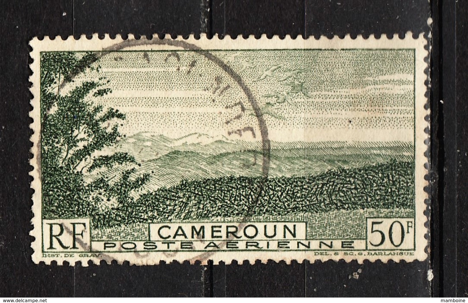 Cameroun 1947  P A  N° 38  Oblitéré - Airmail