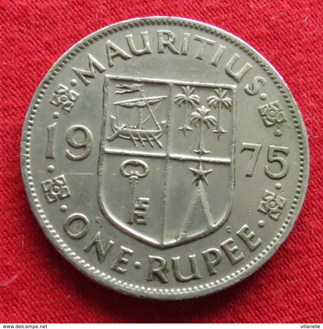 Mauritius 1 Rupee 1975 KM# 35.1 Lt 333  Mauricia Maurice - Mauritius