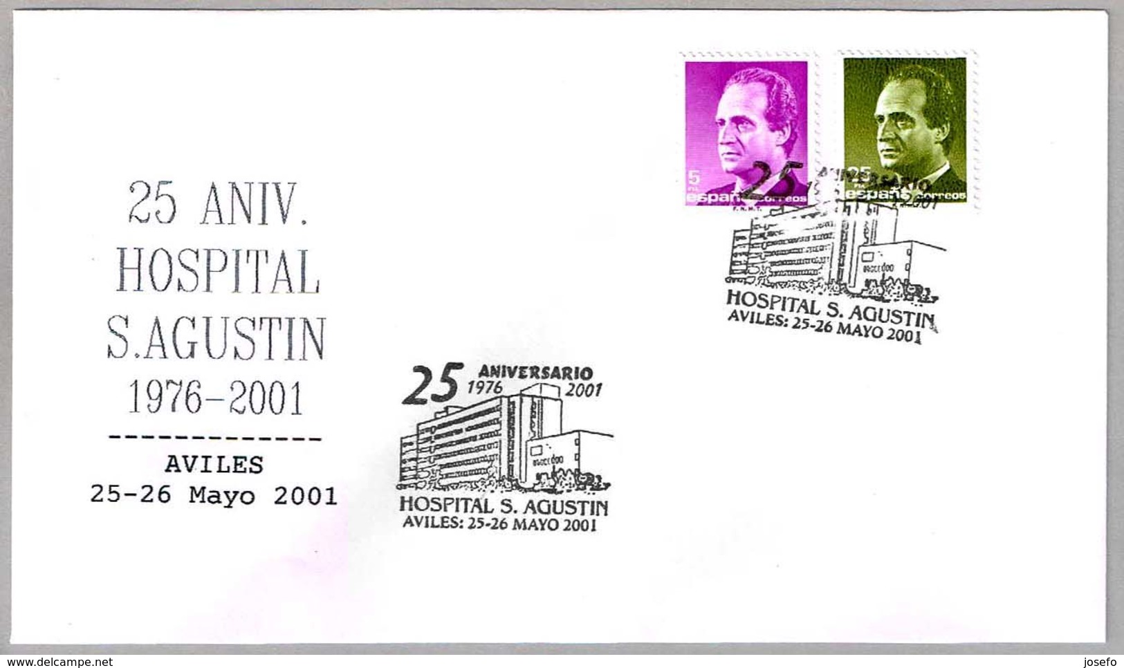 25 Años HOSPITAL S. AGUSTIN - 25 Years Hospital. Aviles, Asturias, 2001 - Medicina