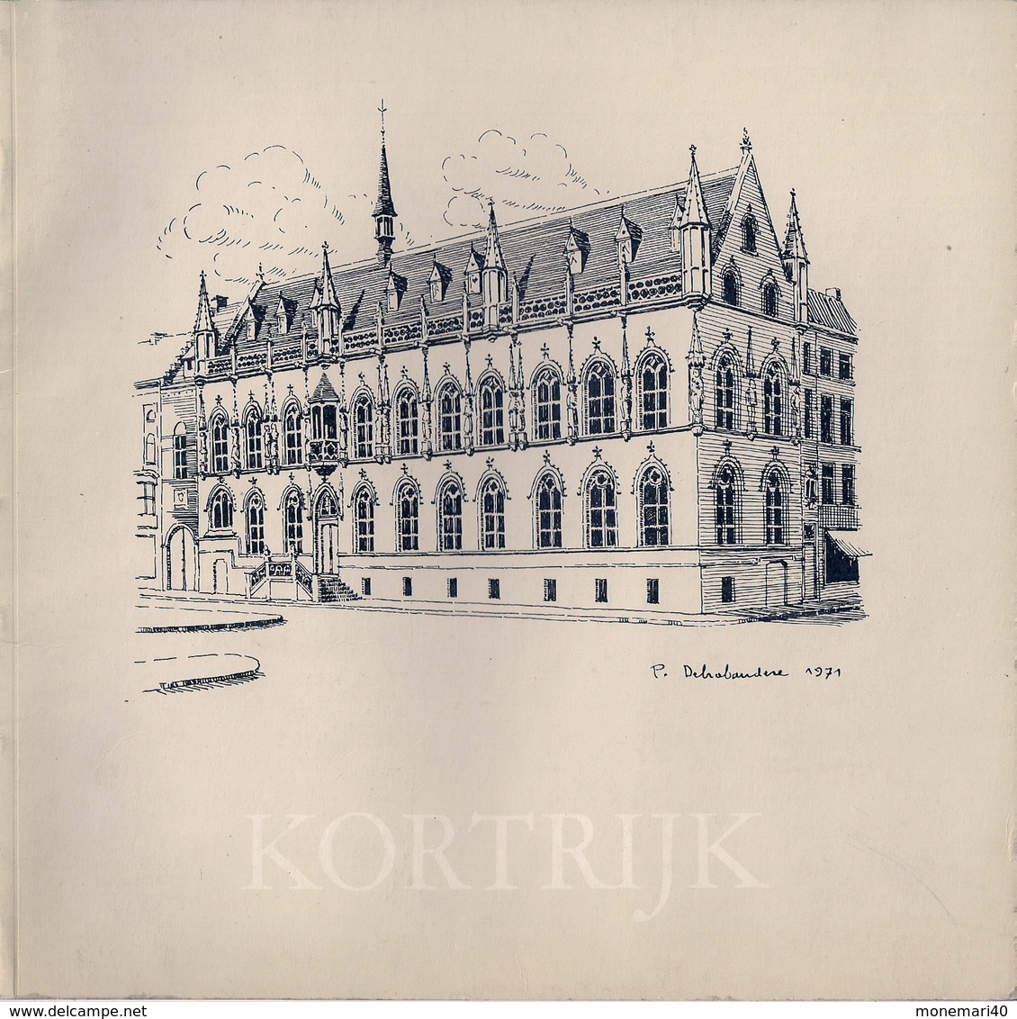 KORTRIJK - COURTRAY - DÉPLIANT TOURISTIQUE. - Cultura