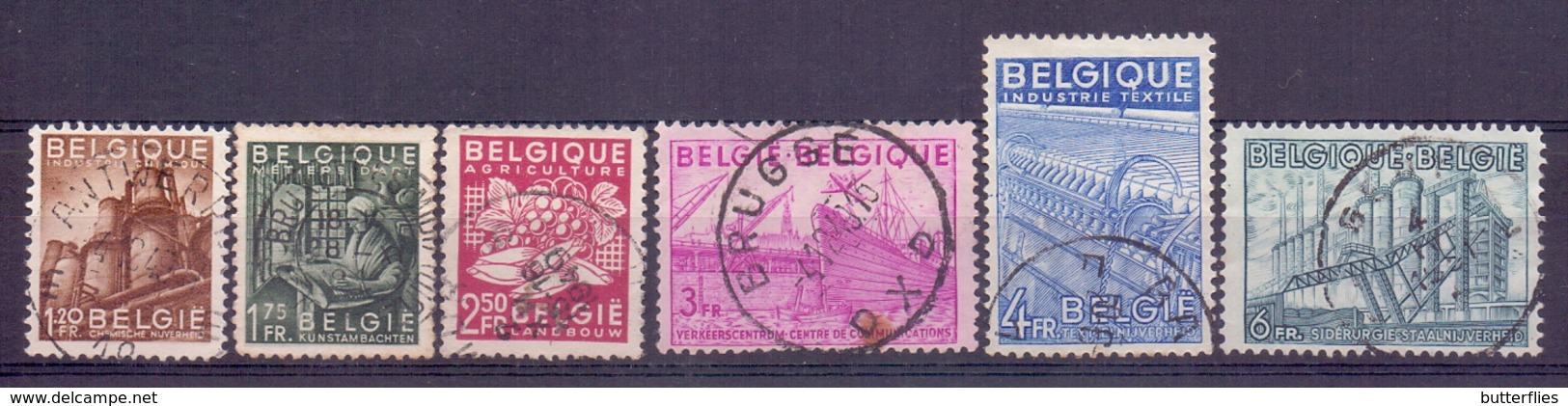 Belgie -1948 - OBP - 767/72 - 1948 Export