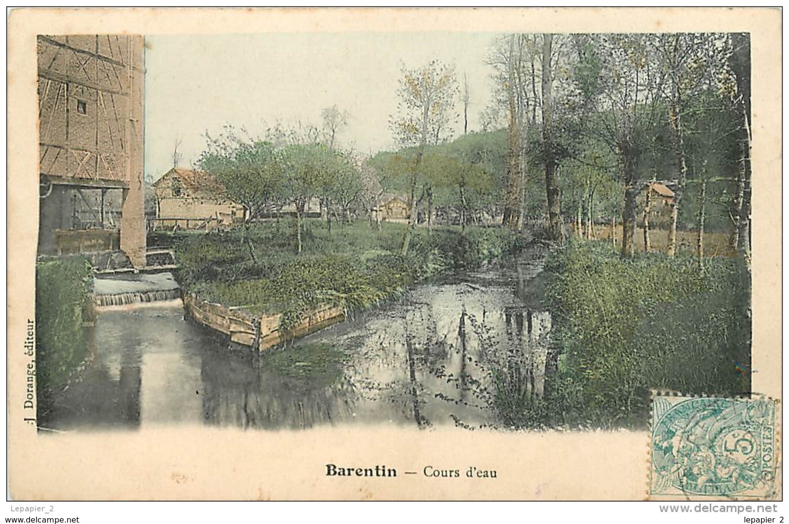 76 BARENTIN Cours D'eau CA Ed. J. Dorange - Barentin