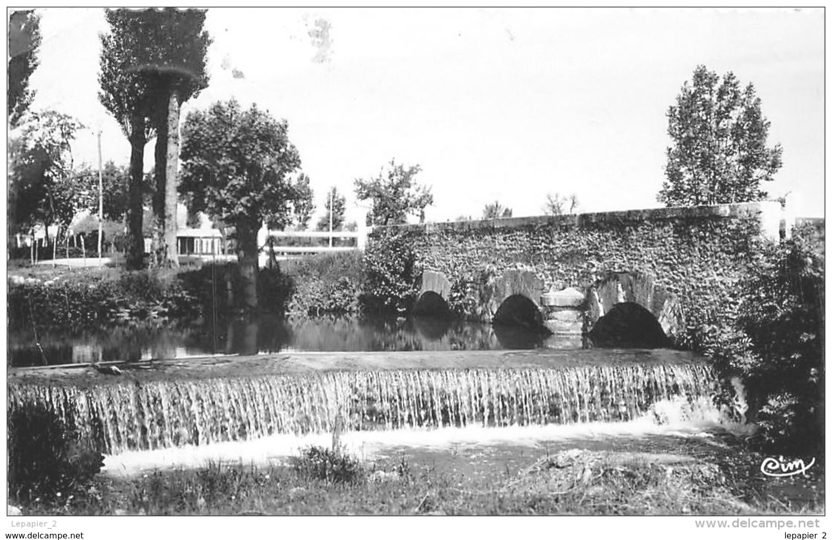 72 MAROLLES LES BRAULTS Le Pont D'Effe Et Le Déversoir CPSM PF ED Combier - Marolles-les-Braults