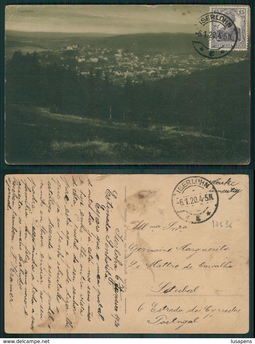 OF [17536] - GERMANY - ISERLOHN - 1920 - Iserlohn