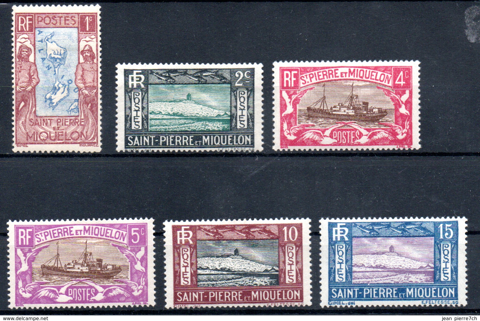 Saint-Pierre Miquelon Y&T 136* - 148* - Ungebraucht