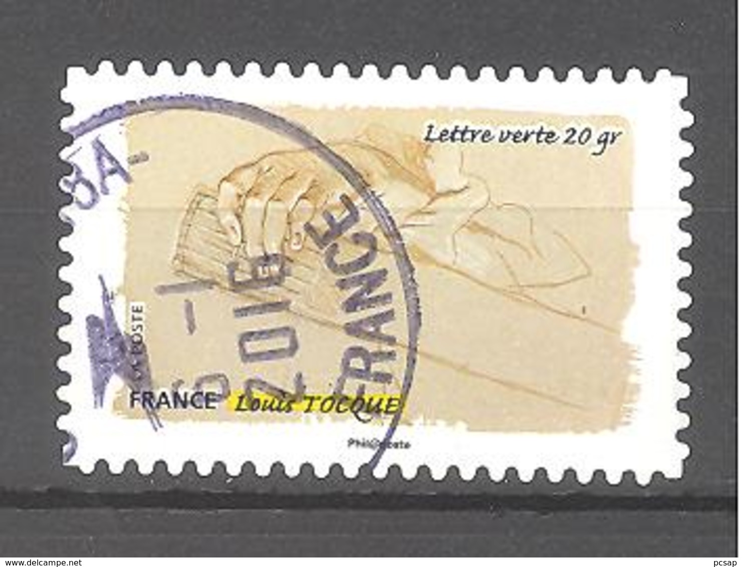 France Autoadhésif Oblitéré N°1092 (Le Toucher) (cachet Rond) - Used Stamps