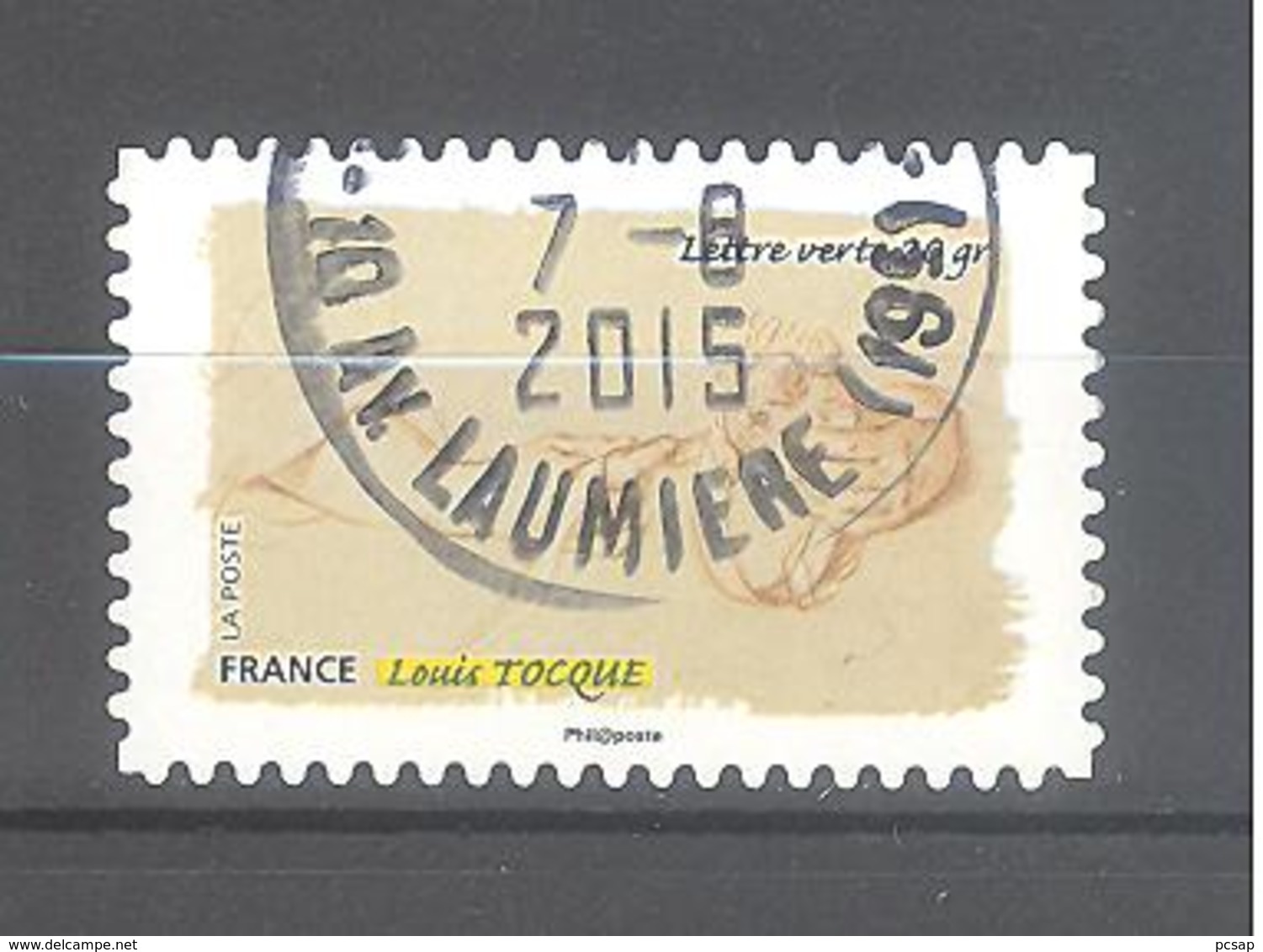 France Autoadhésif Oblitéré N°1094 (Le Toucher) (cachet Rond) - Oblitérés