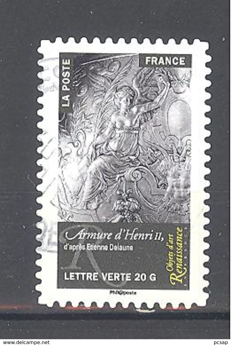 France Autoadhésif Oblitéré N°1011 (Objets D'art, Renaissance En France) (cachet Rond) - Oblitérés