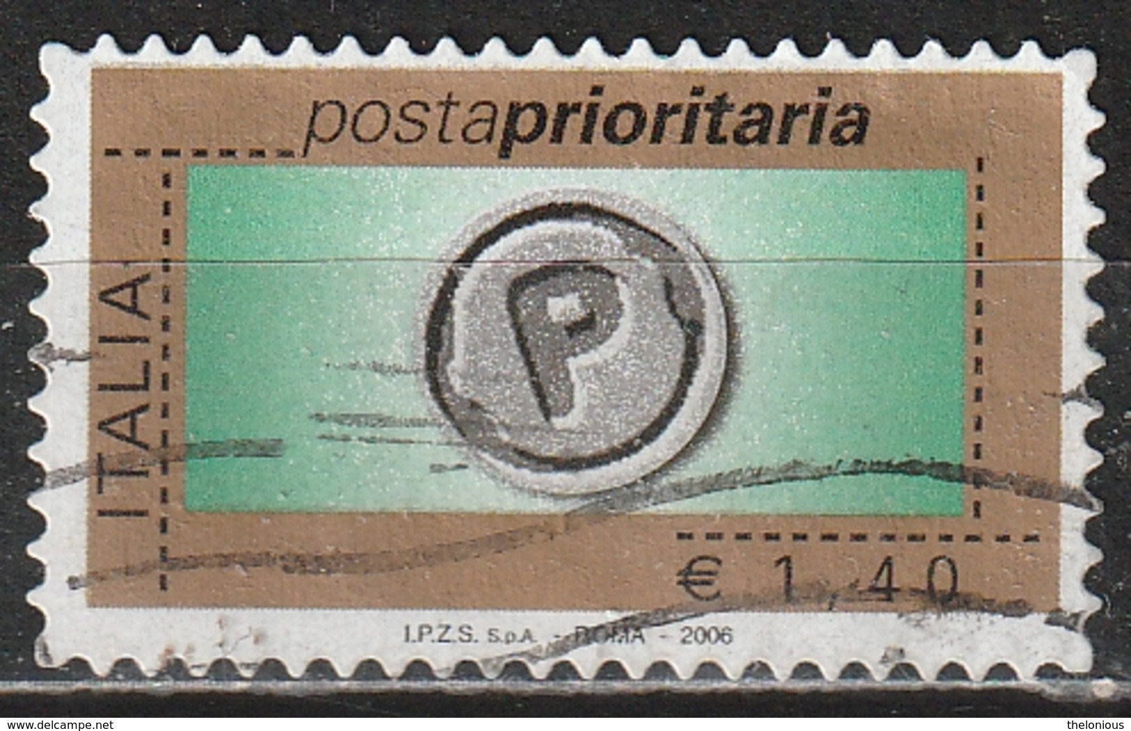 2006 Posta Prioritaria Da € 1,40 - Usato - 2001-10: Usados