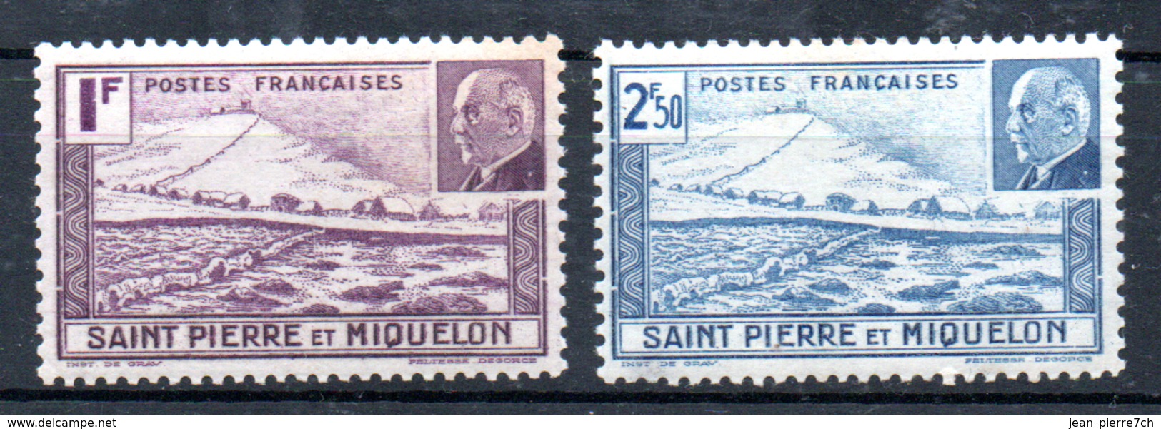 Saint-Pierre Miquelon Y&T 210*, 211*, 291* - 295* - Ungebraucht