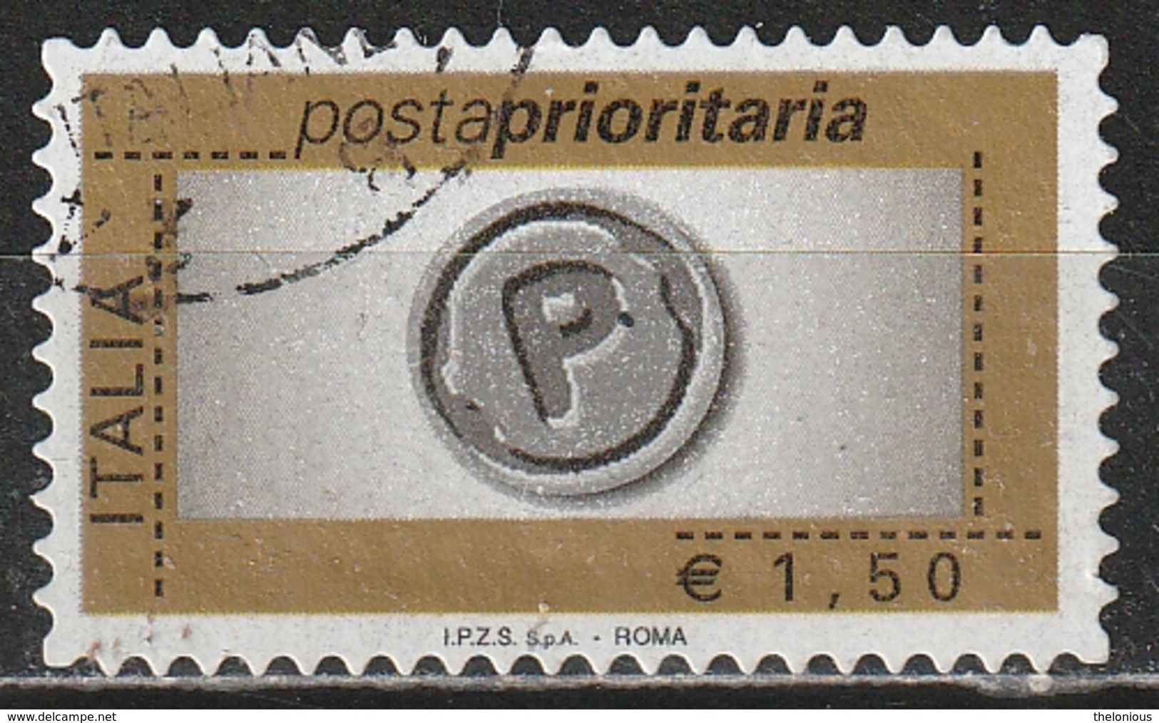 2007 Posta Prioritaria Da € 1,50 Senza Nominale - Usato - 2001-10: Usados