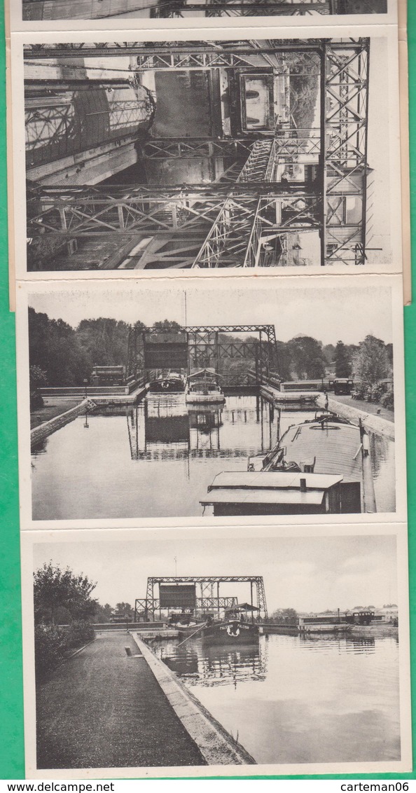 Belgique - Houdeng Goegnies - Carnet Complet De 10 Cartes - Ascenseur Hydraulique - La Louvière